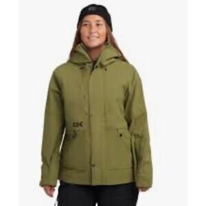 Women's Dakine Scout Jacket 10k Waterproof Breathable Juniper Green Sz Small NWT